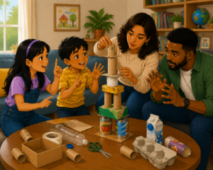 Actividad en casa: La torre de historias