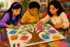 Actividad en casa: Nuestra familia en igualdad